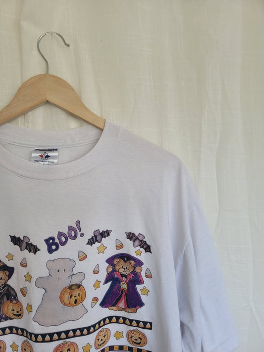 Boo Crew Bears π§Έ - vintage t-shirt with Halloween bears - size L