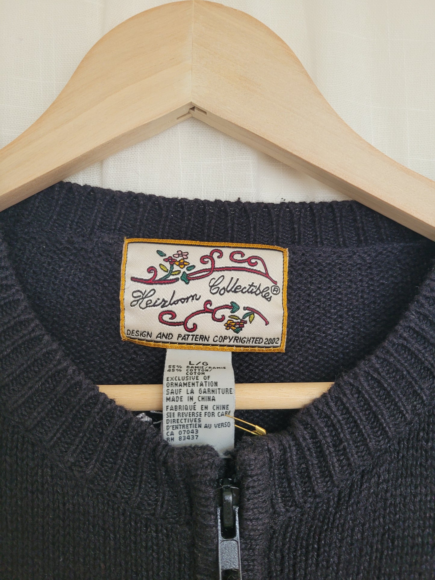 ❄️ Frosty Parade - vintage cardigan with snowmen - size M/L