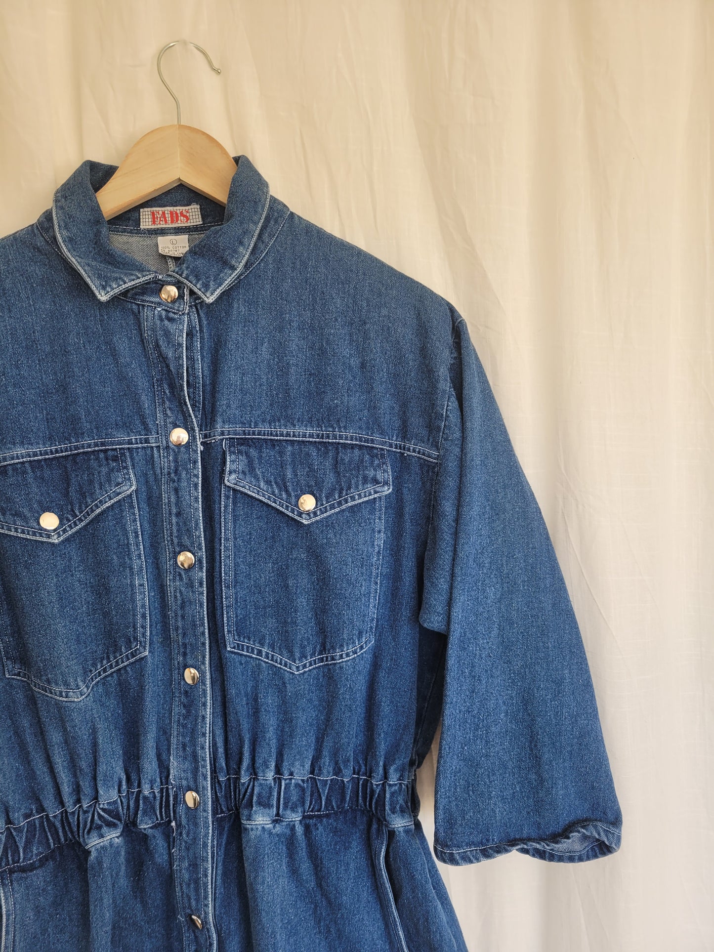π Lakehouse Denim - vintage denim dress - size L