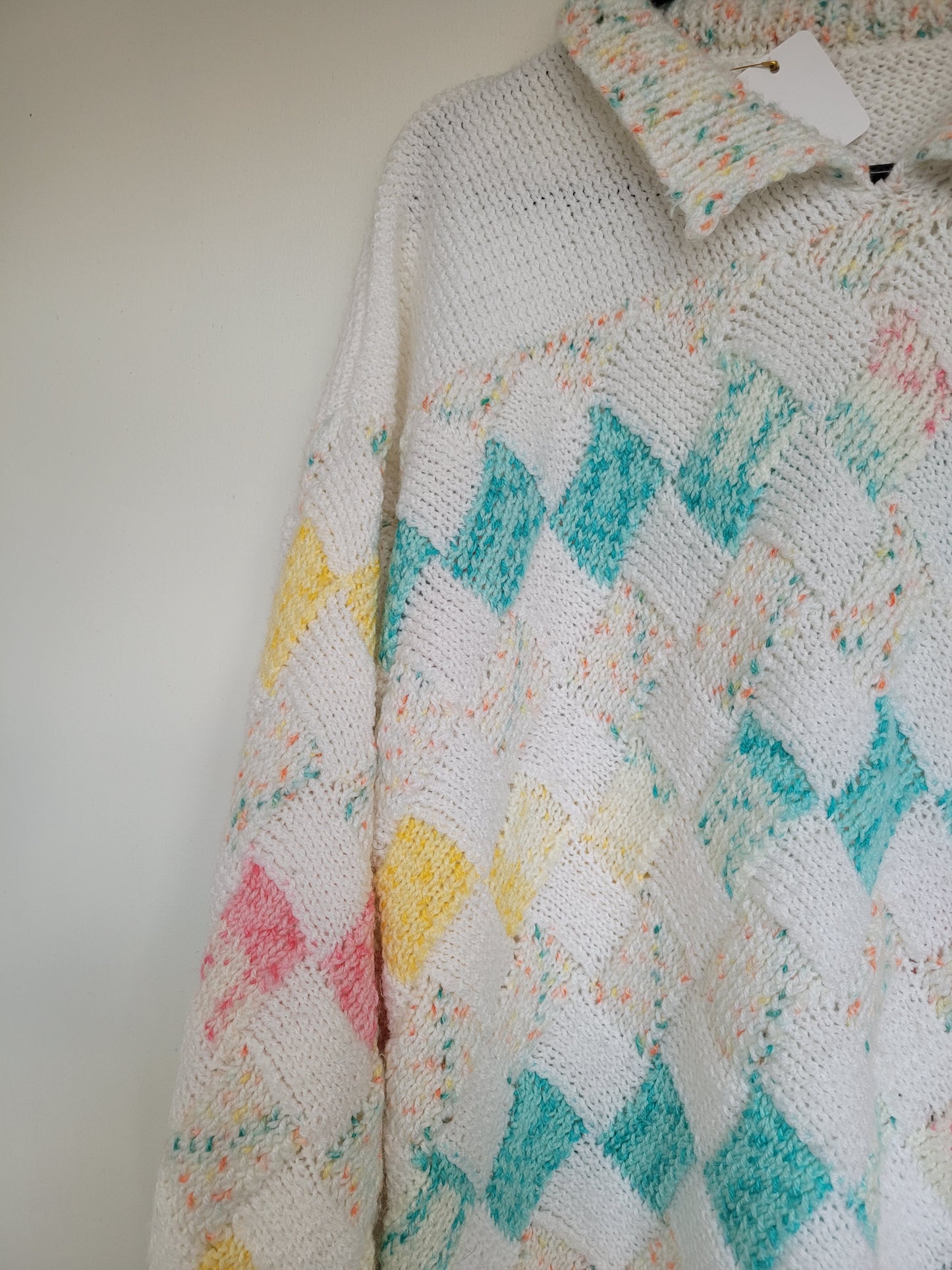 Pastelkleurige trui - M/L