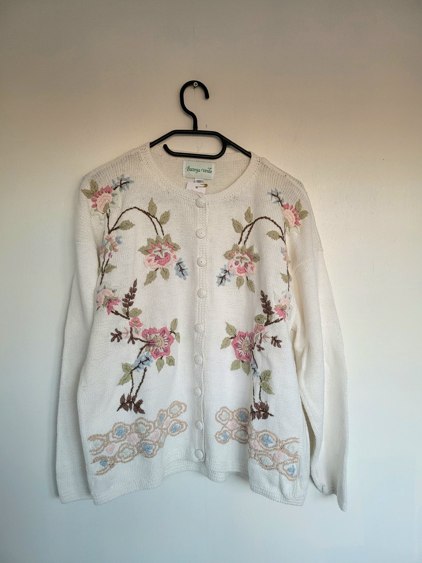 Spring Flowers vest - M