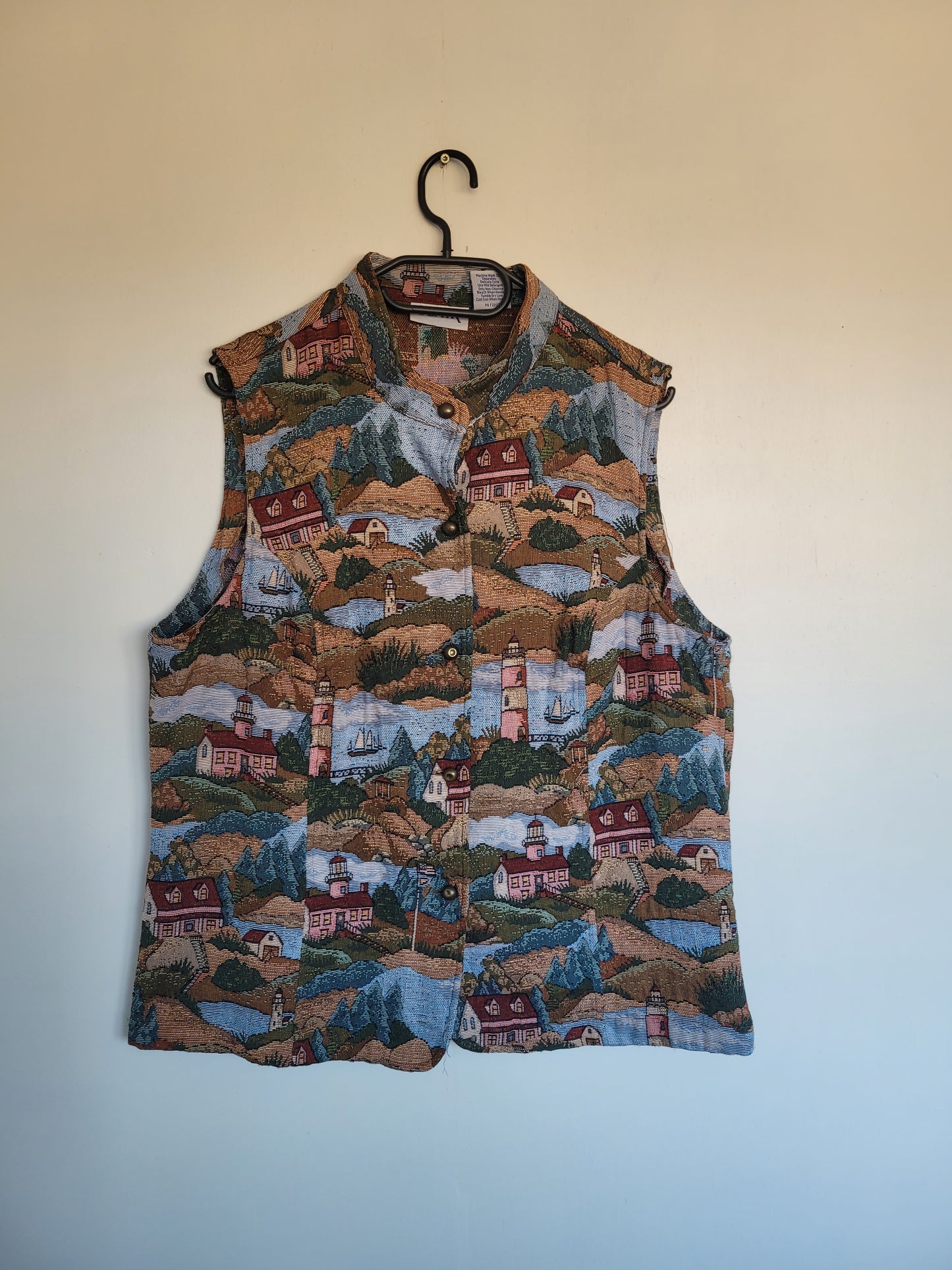 The Seaside Village gilet - L