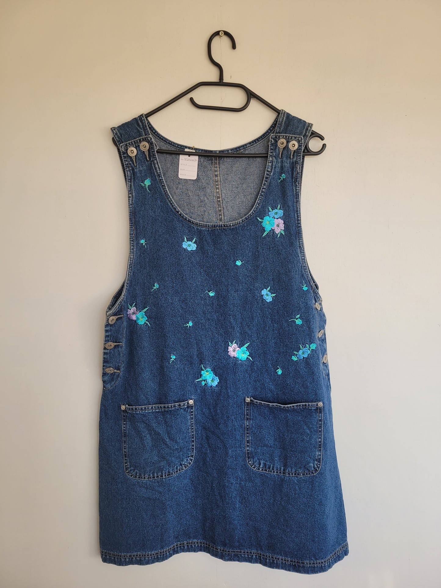 Flowers & Denim jurk - M/L