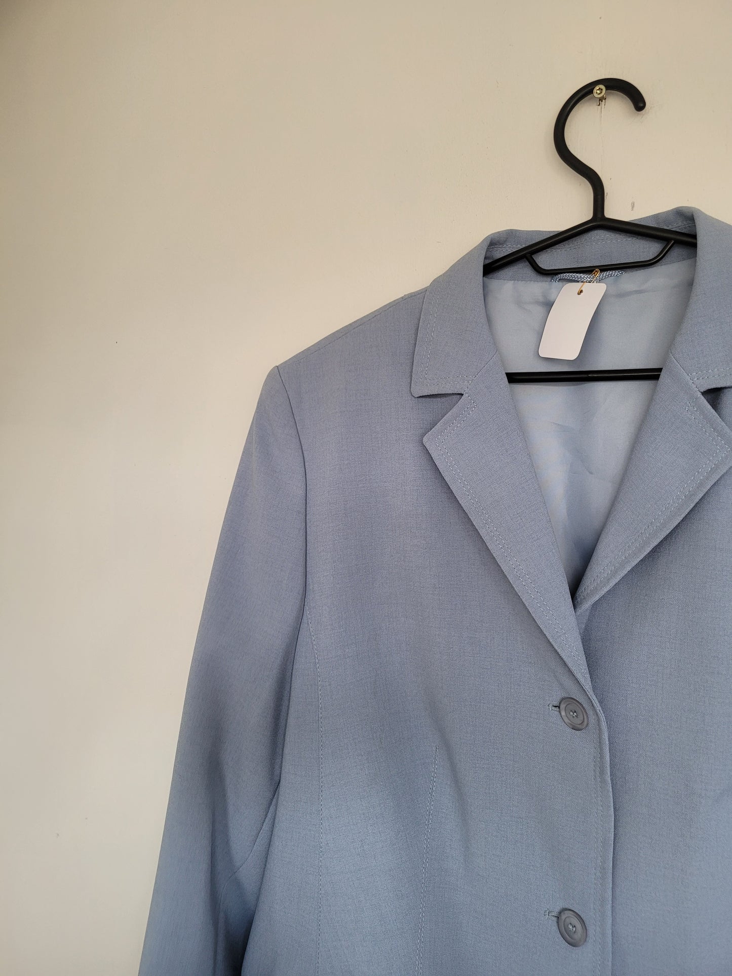 Lichtblauwe blazer - M/L