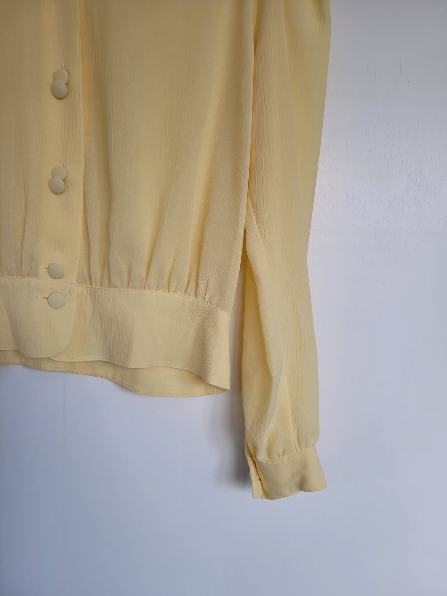 Lichtgele blouse - S/M