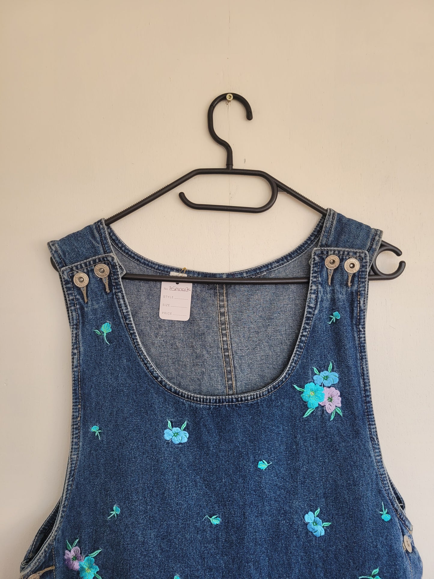 Flowers & Denim jurk - M/L