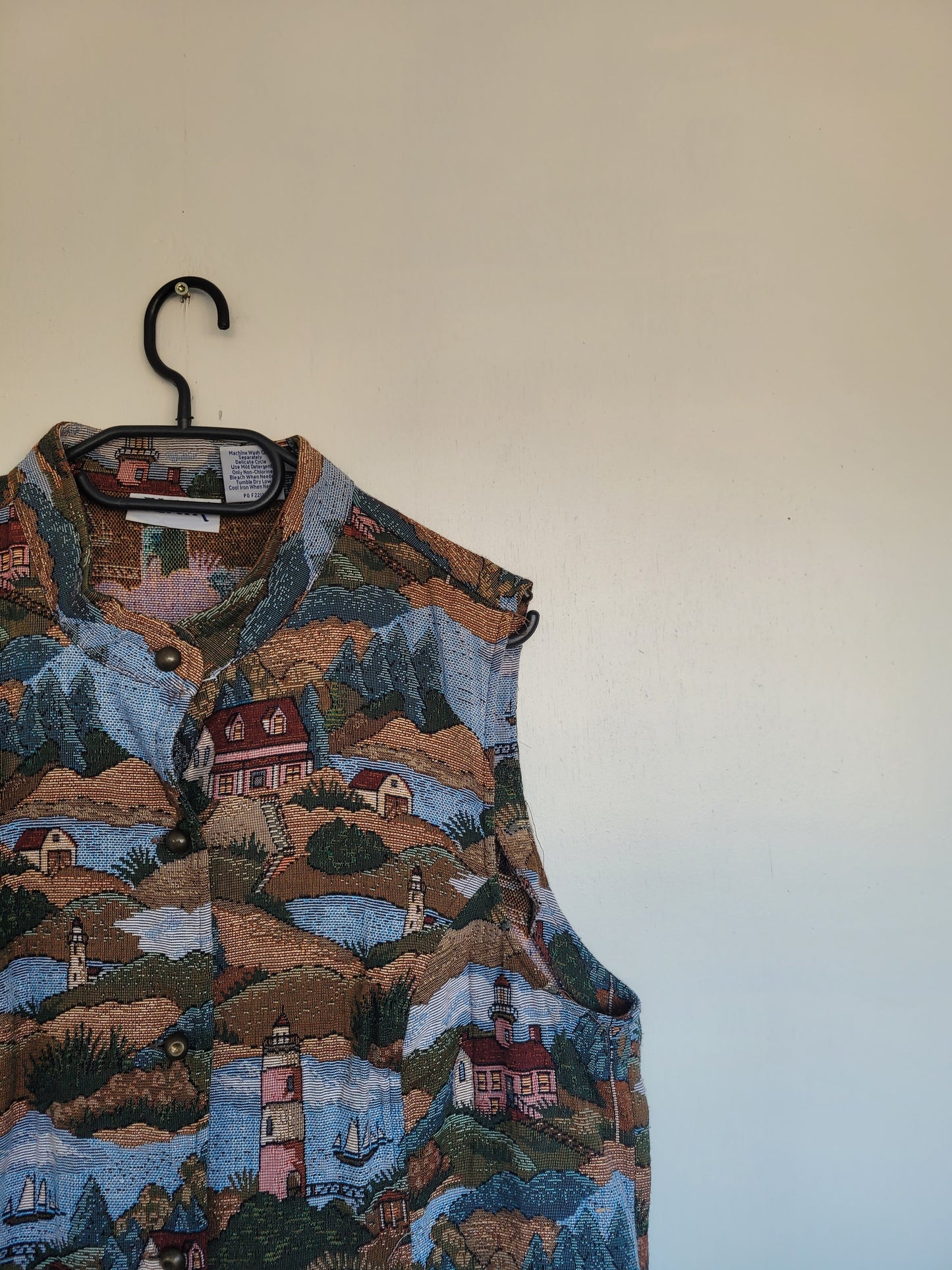 The Seaside Village gilet - L