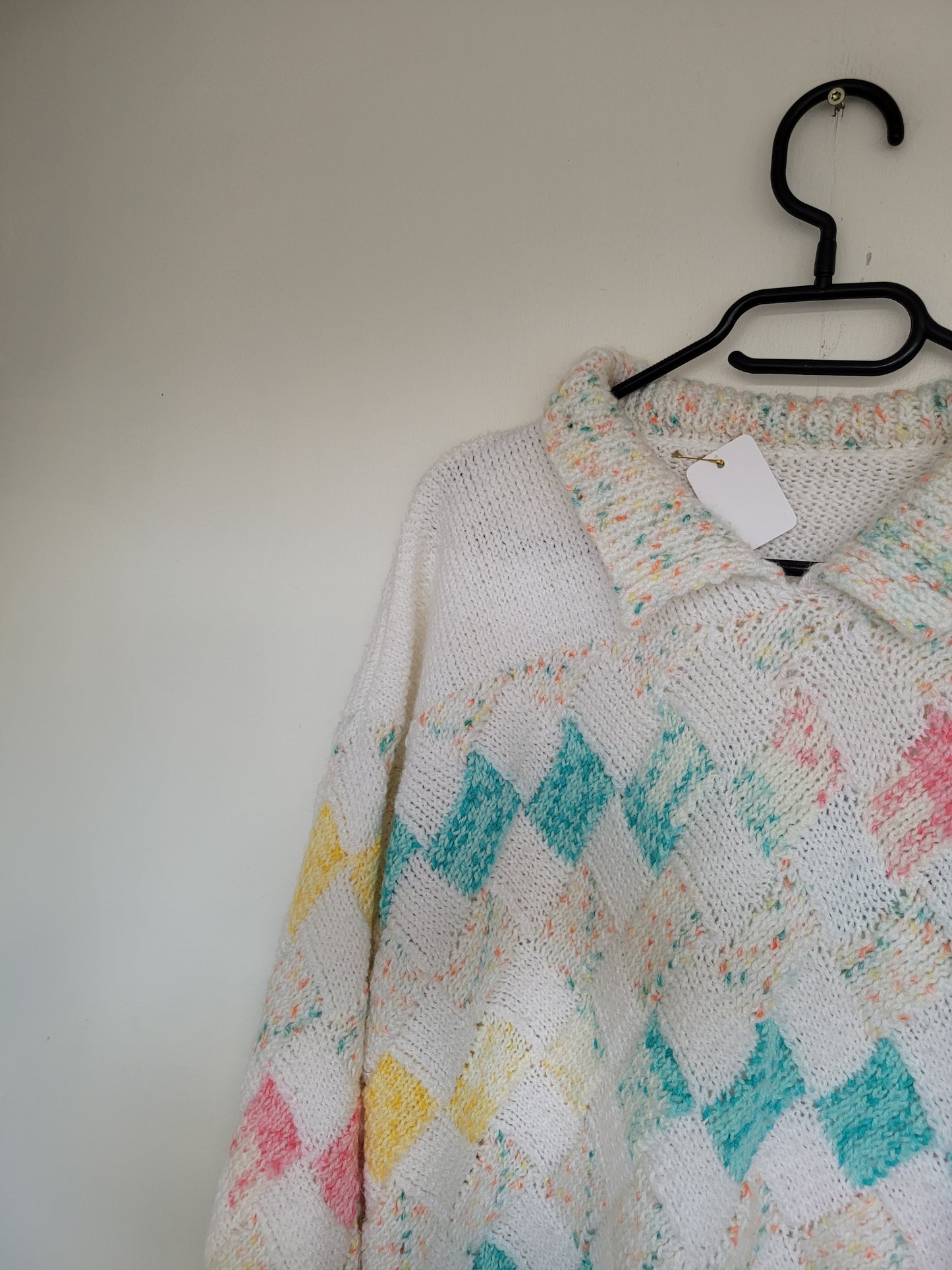 Pastelkleurige trui - M/L