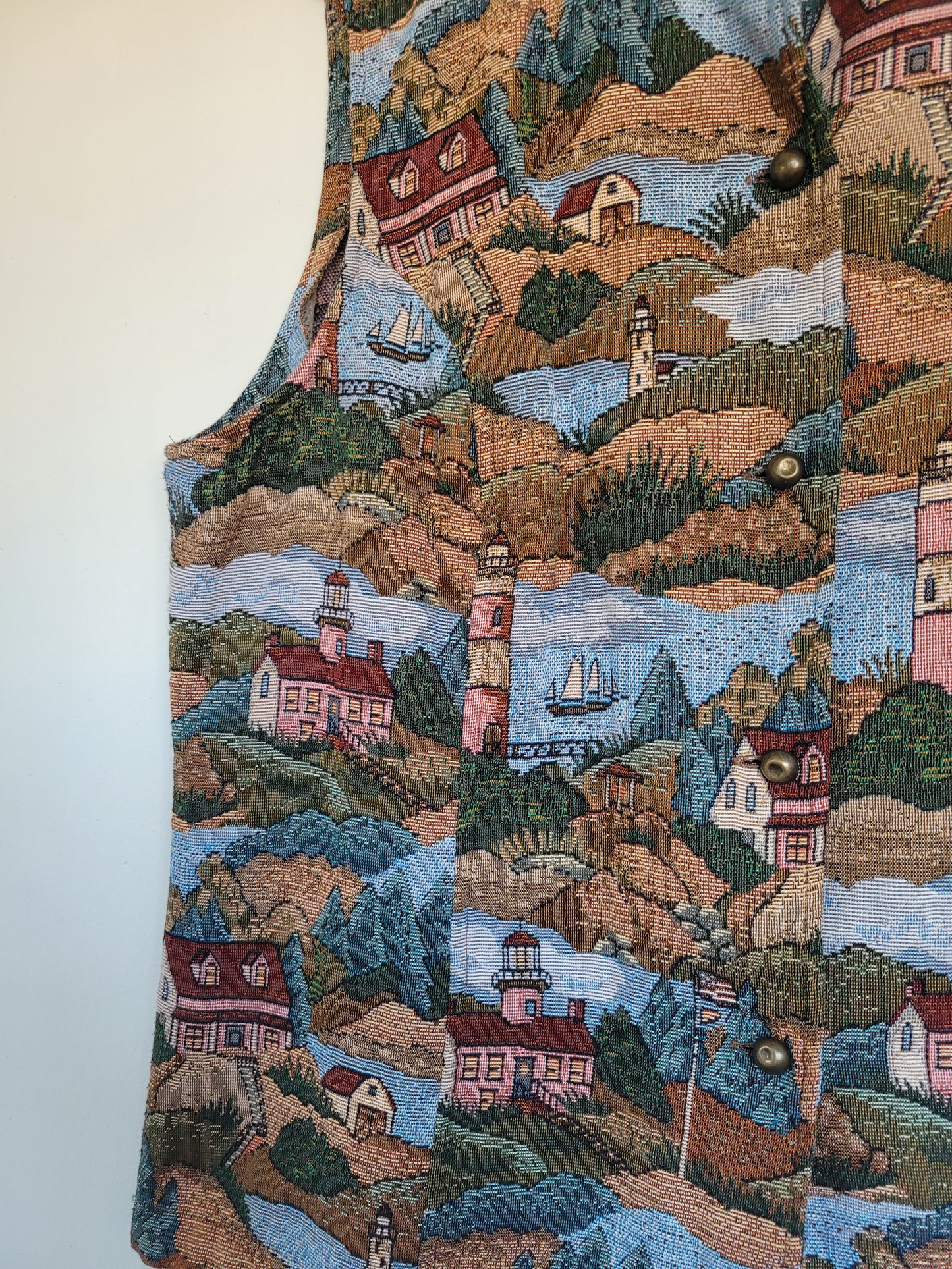 The Seaside Village gilet - L