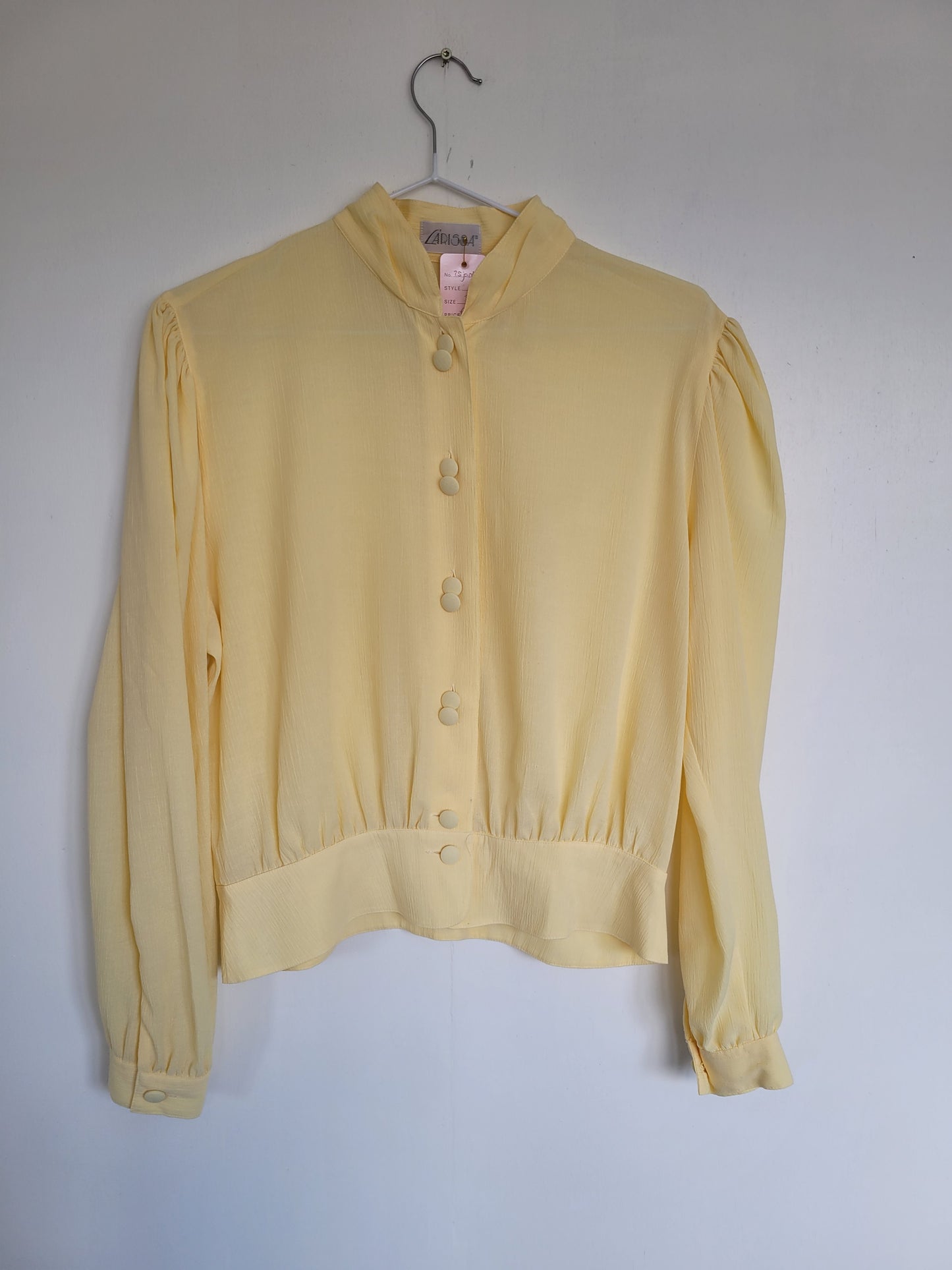 Lichtgele blouse - S/M
