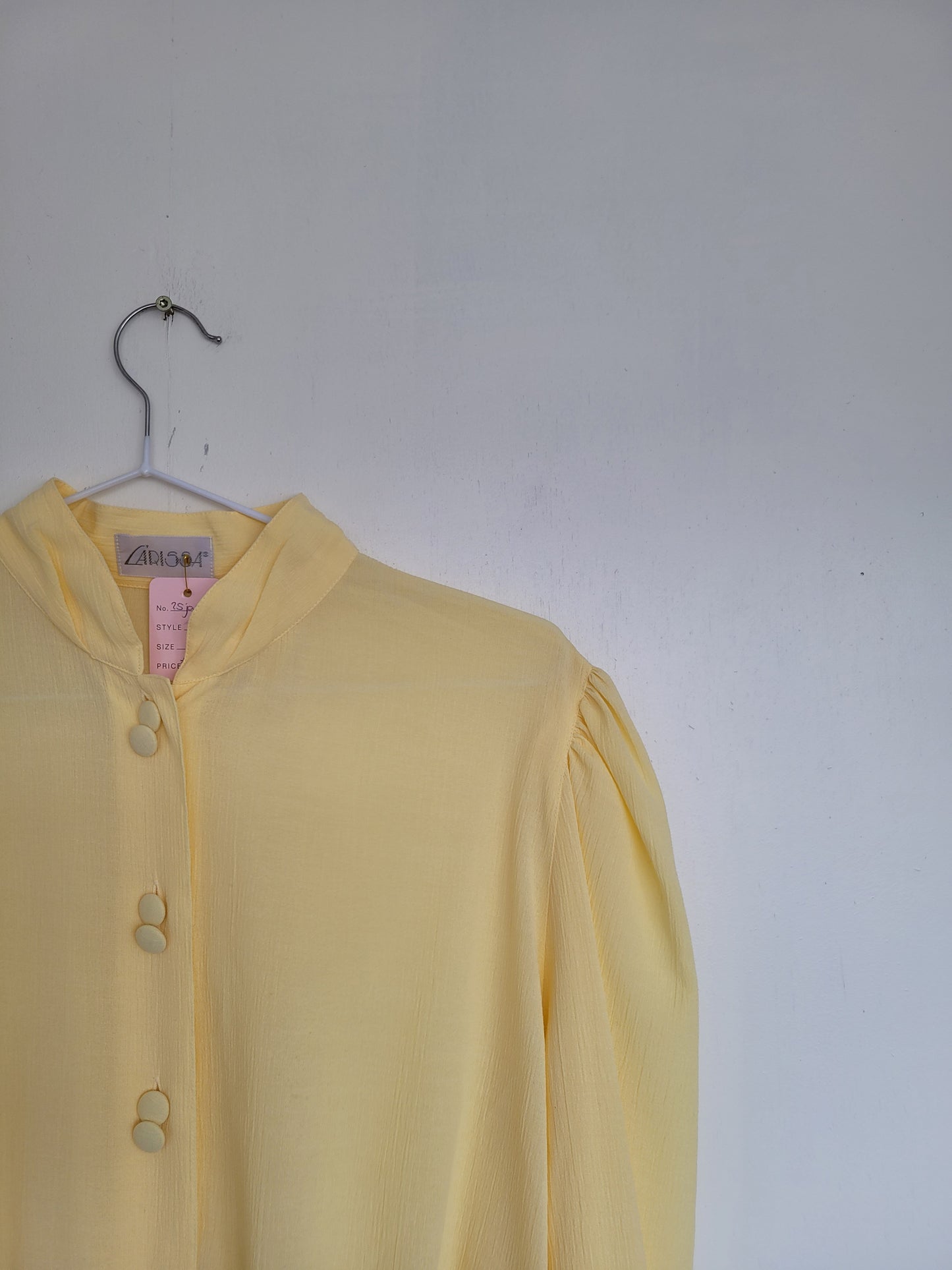 Lichtgele blouse - S/M