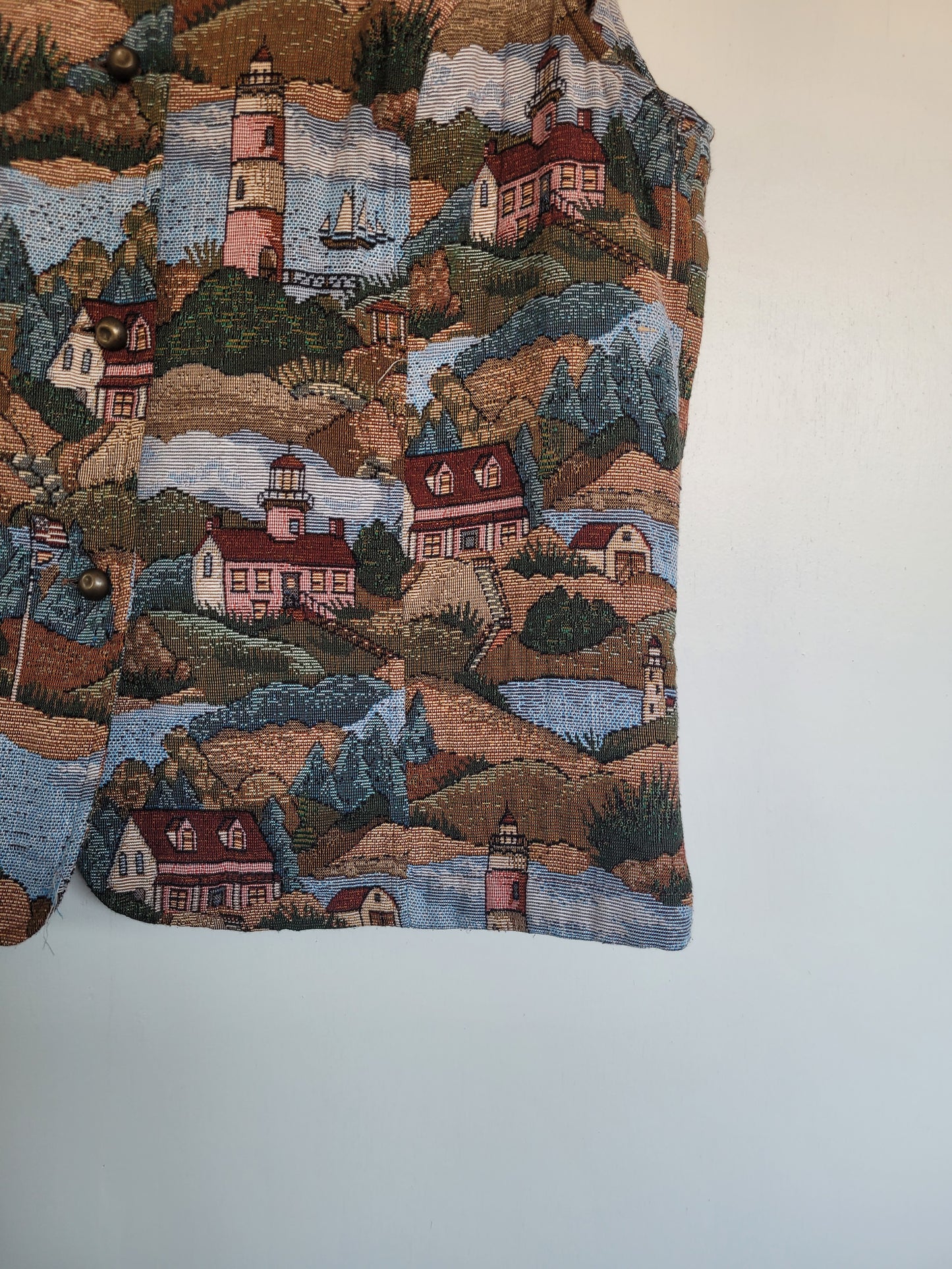 The Seaside Village gilet - L