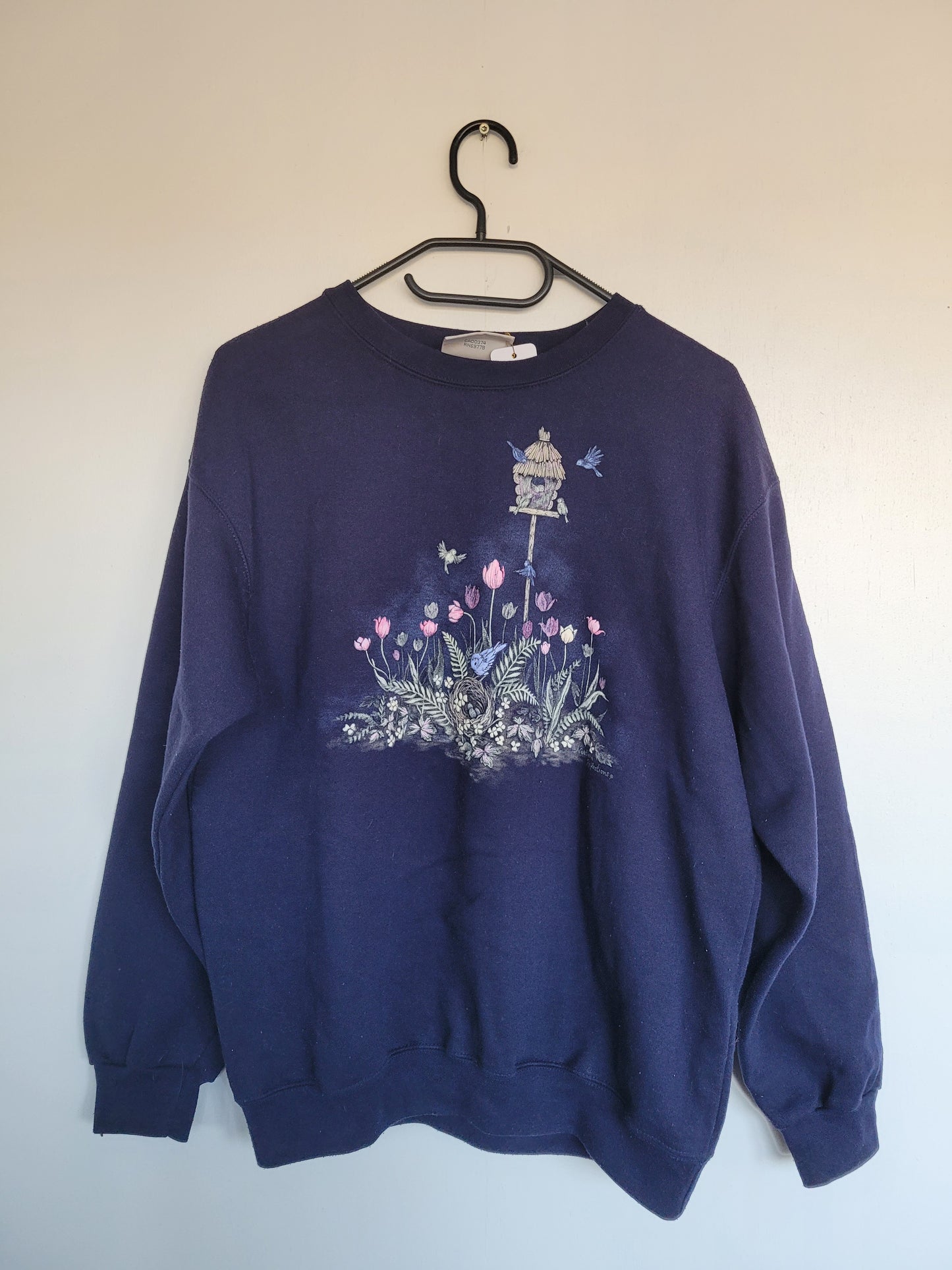 Hey Little Birds sweater - L