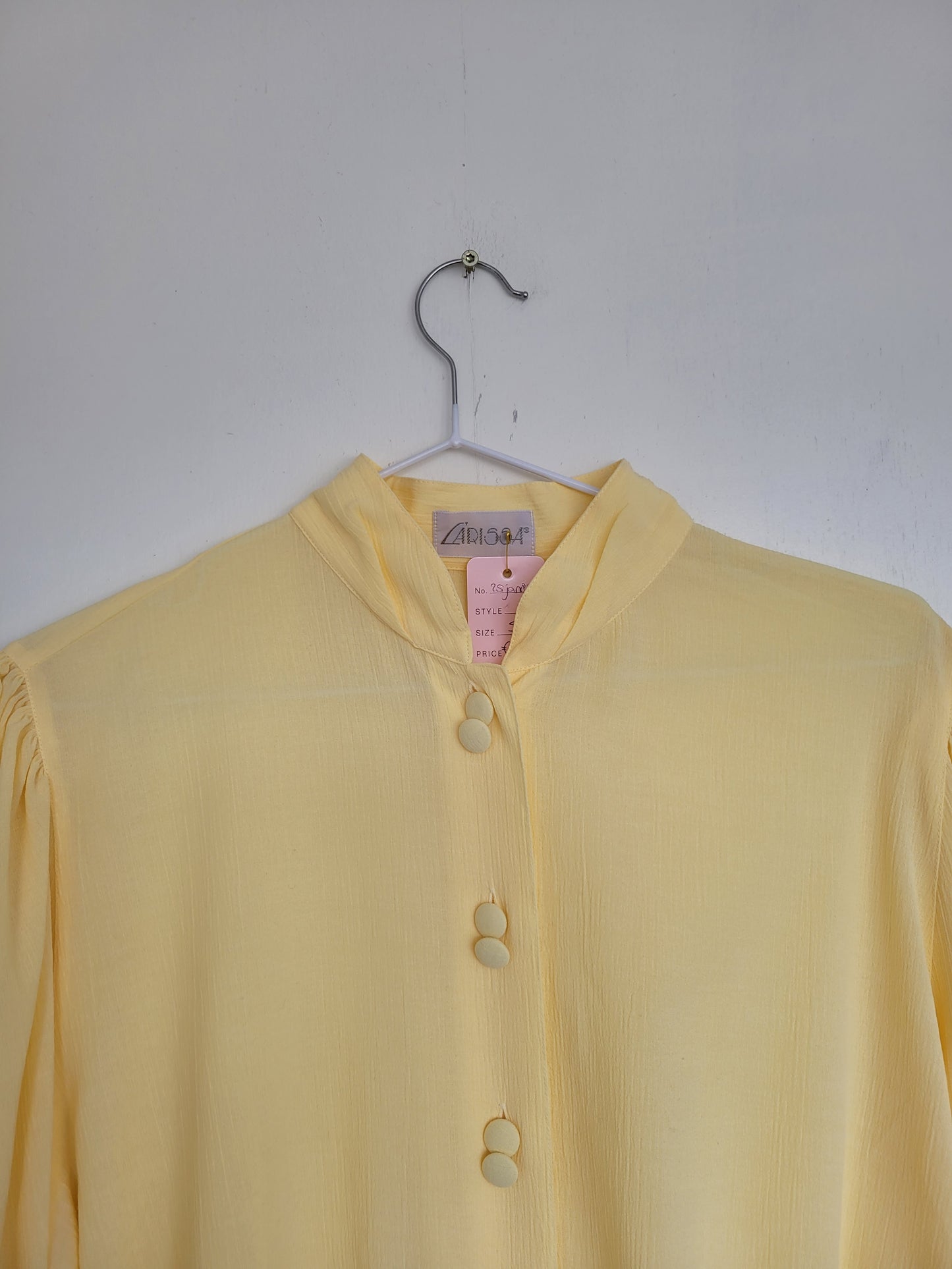 Lichtgele blouse - S/M