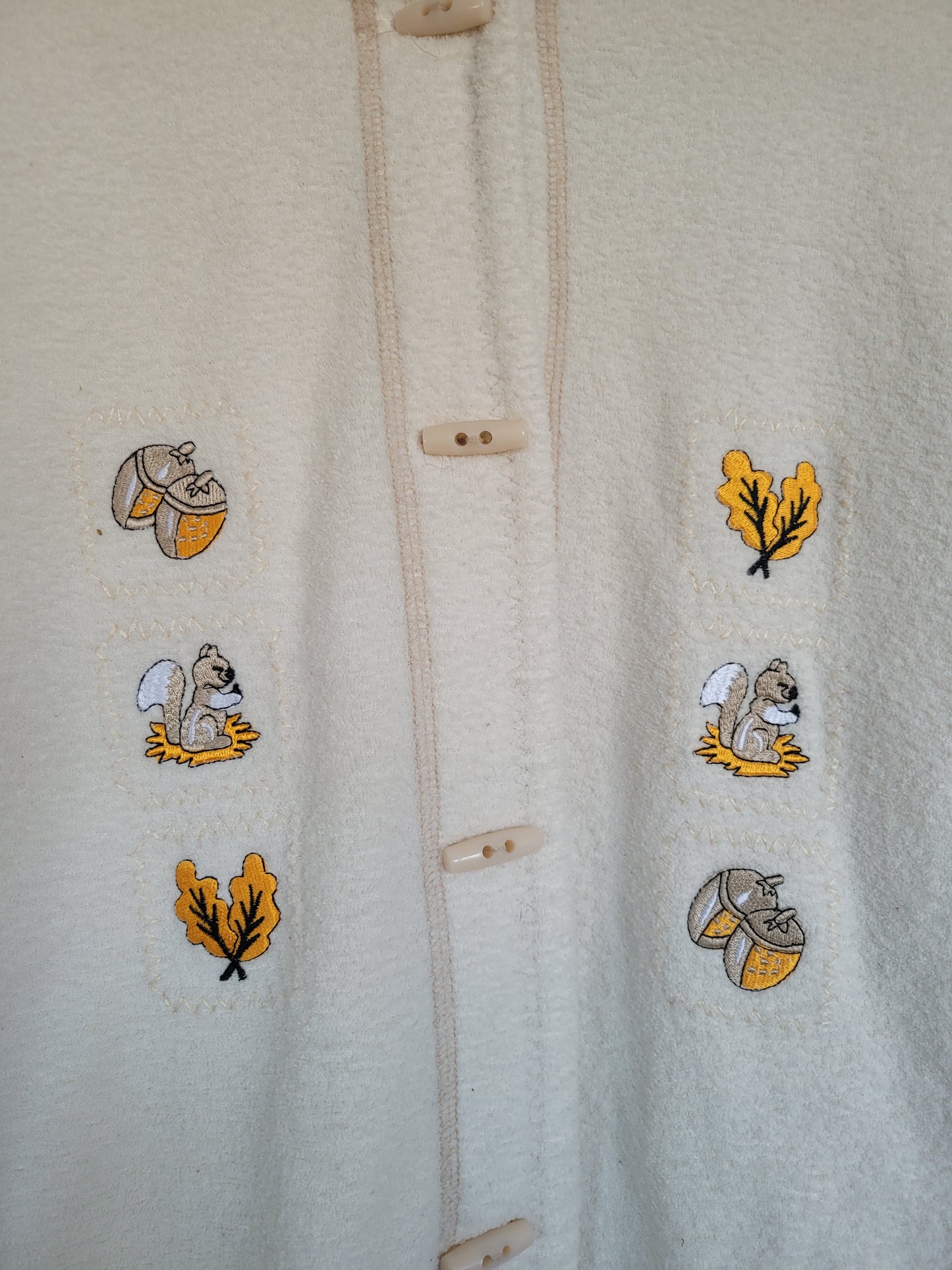 Vintage teddy/fleece vest