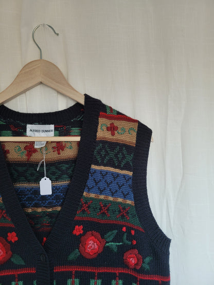 🌹 Rosewood Patterns - vintage spencer with different patterns - size M