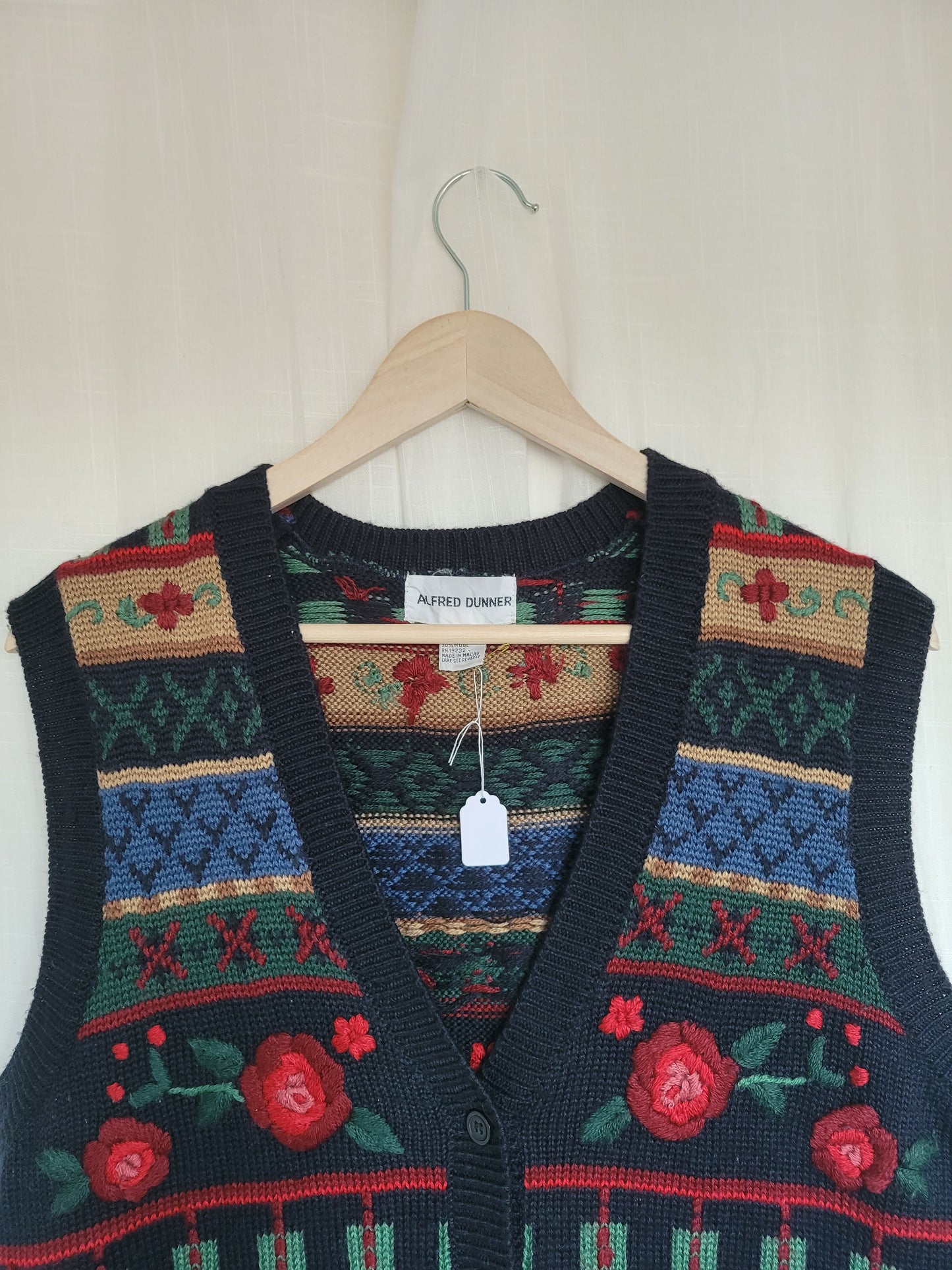 🌹 Rosewood Patterns - vintage spencer with different patterns - size M