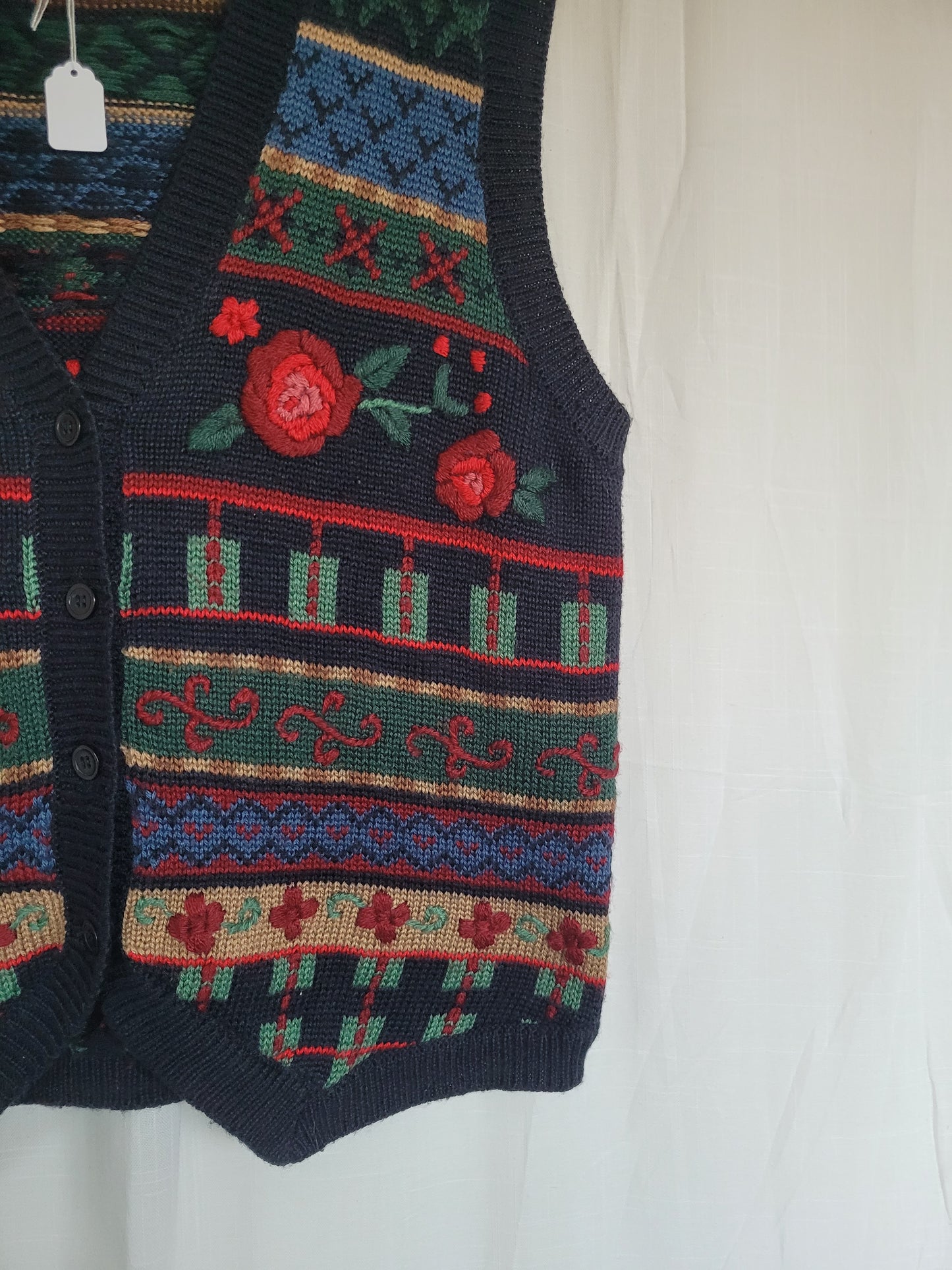 🌹 Rosewood Patterns - vintage spencer with different patterns - size M