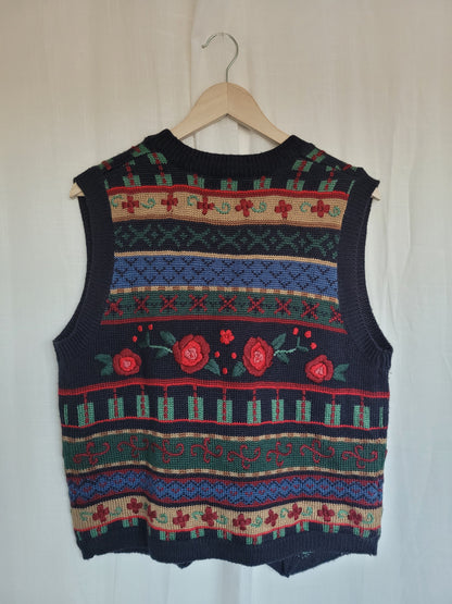 🌹 Rosewood Patterns - vintage spencer with different patterns - size M