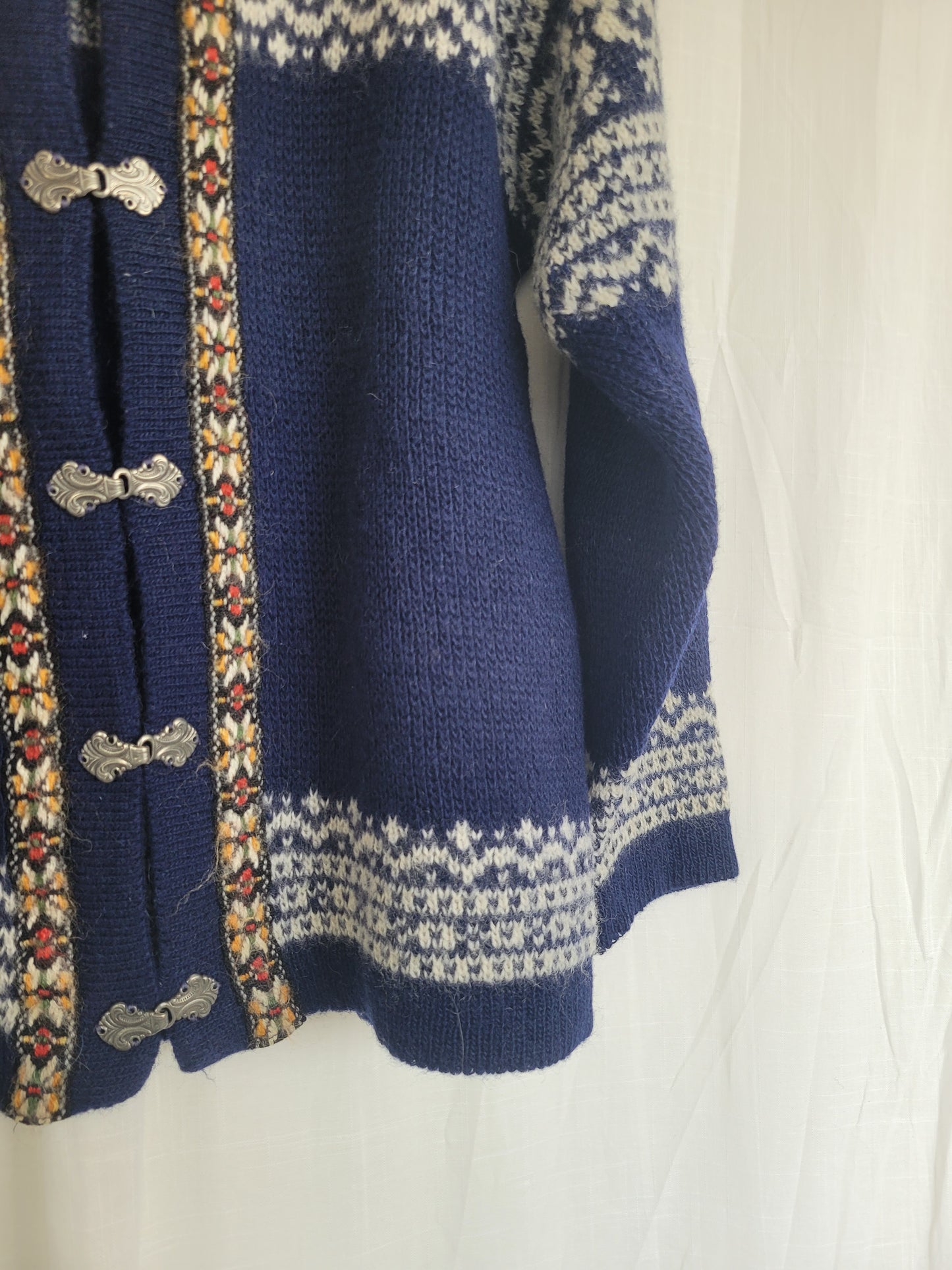 ❄️ Northern Skies - Norwegian knitted cardigan - size S/M