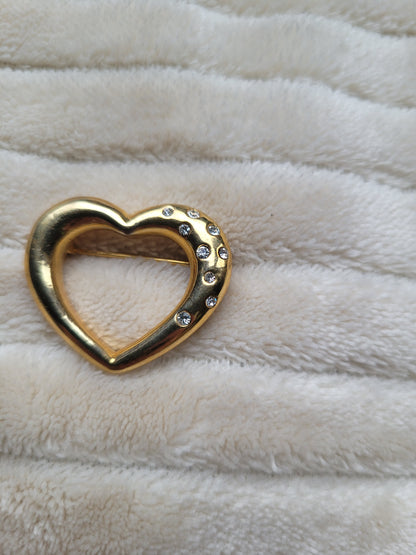 ✨ Sparkling Love - vintage brooch