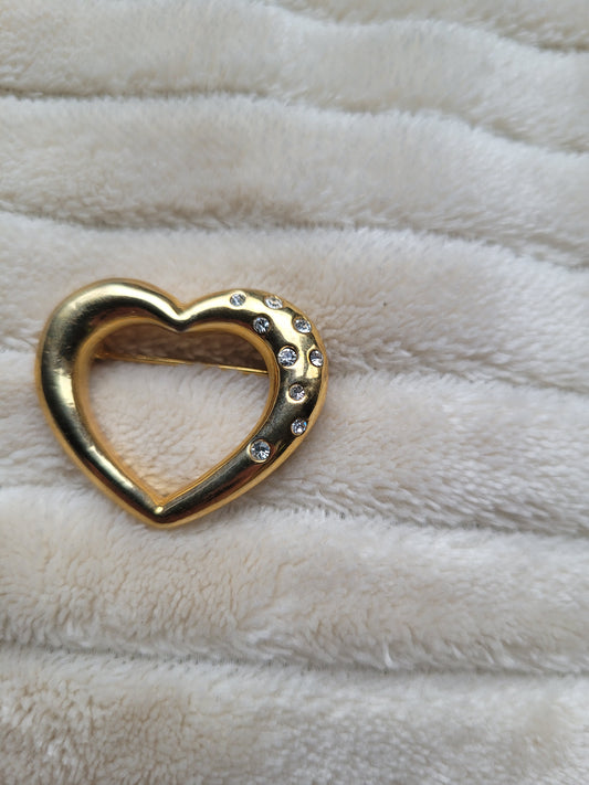 ✨ Sparkling Love - vintage brooch