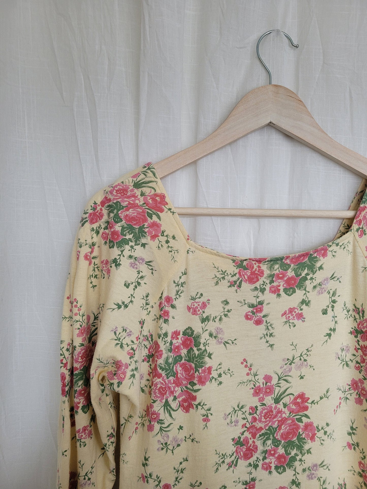 🌸 Buttercup Garden - vintage Laura Ashley dress - size L