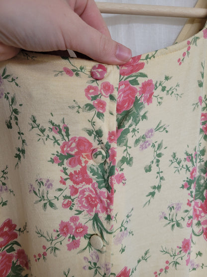🌸 Buttercup Garden - vintage Laura Ashley dress - size L