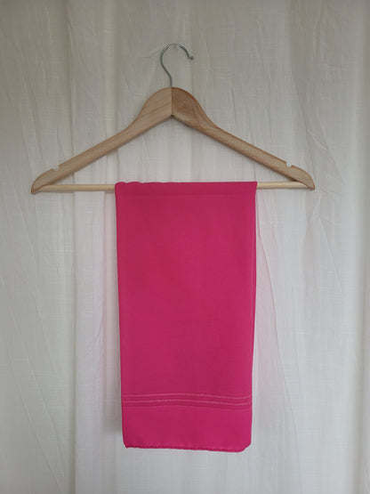 💖 The Golden Edge - vintage scarf with golden glitter edge