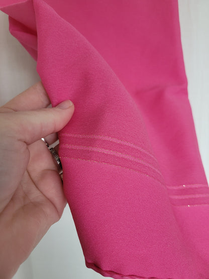 💖 The Golden Edge - vintage scarf with golden glitter edge