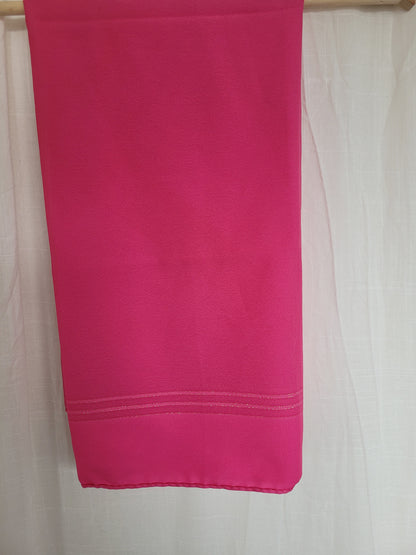 💖 The Golden Edge - vintage scarf with golden glitter edge