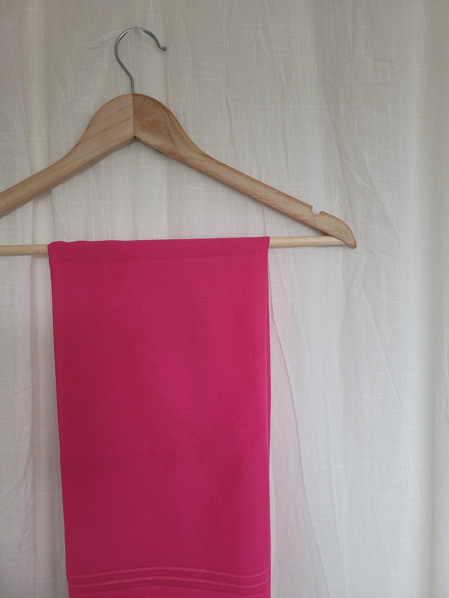 💖 The Golden Edge - vintage scarf with golden glitter edge