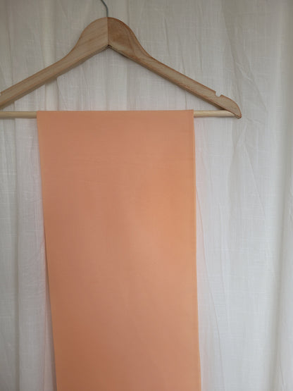 🌿 Sunset Fringe - vintage soft orange scarf