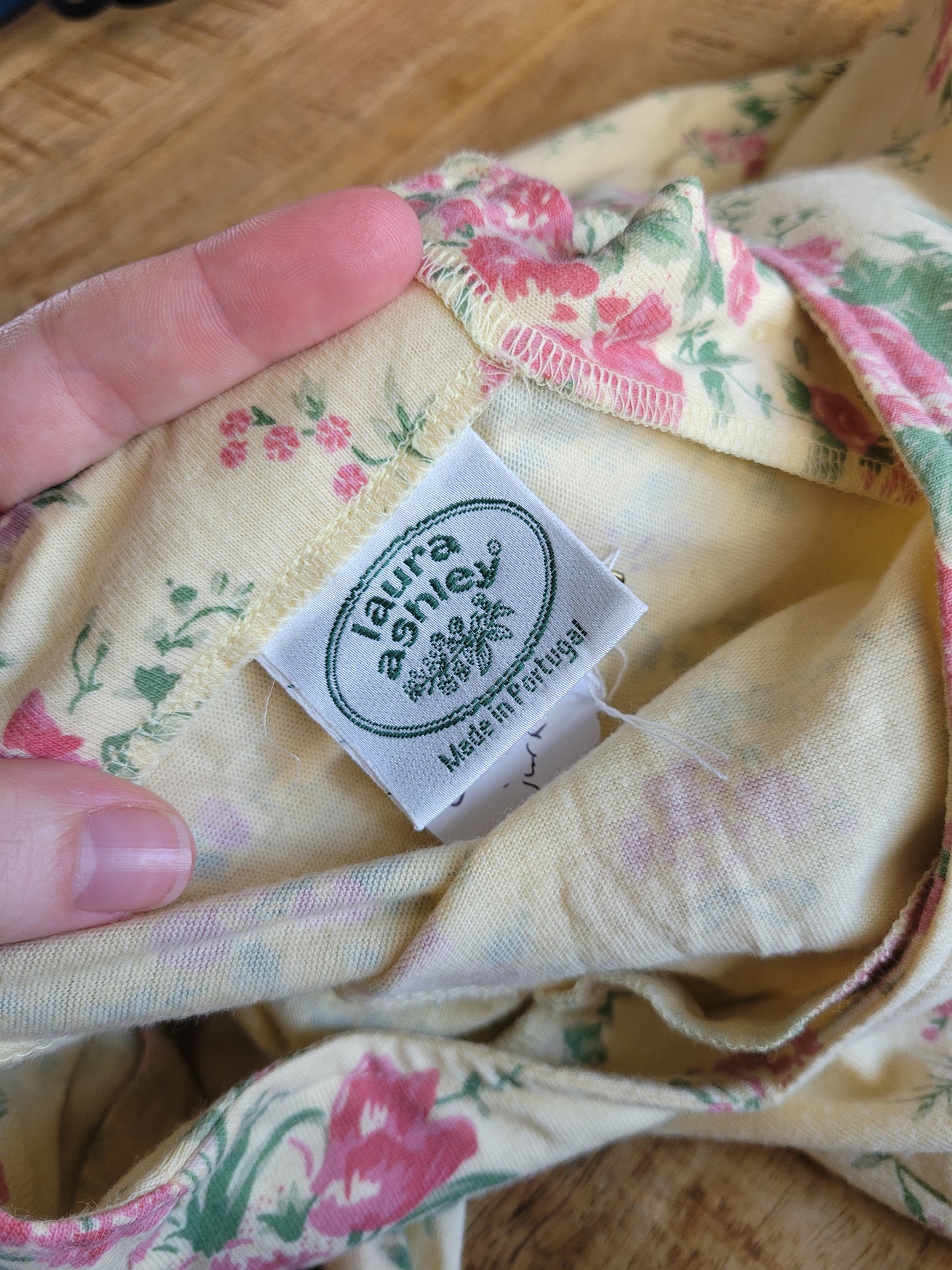 🌸 Buttercup Garden - vintage Laura Ashley dress - size L