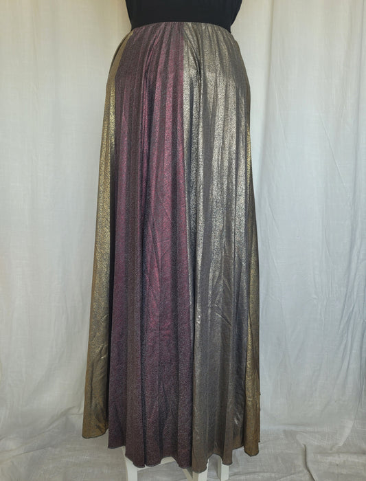 💫 Moonbeam Movement - flowy skirt from shimmering fabrics - size M