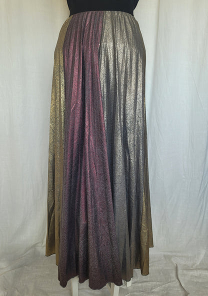 💫 Moonbeam Movement - flowy skirt from shimmering fabrics - size M