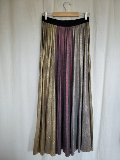 💫 Moonbeam Movement - flowy skirt from shimmering fabrics - size M