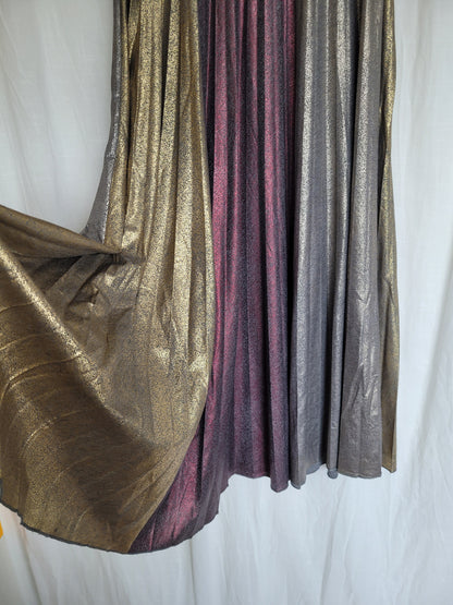 💫 Moonbeam Movement - flowy skirt from shimmering fabrics - size M