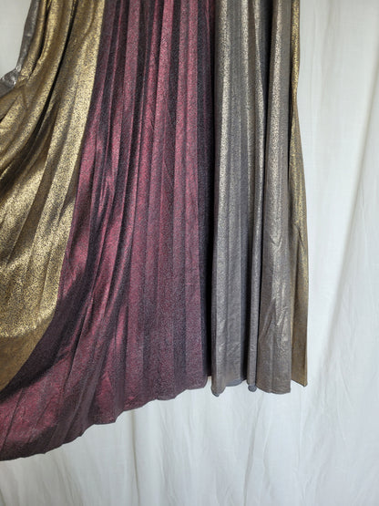 💫 Moonbeam Movement - flowy skirt from shimmering fabrics - size M