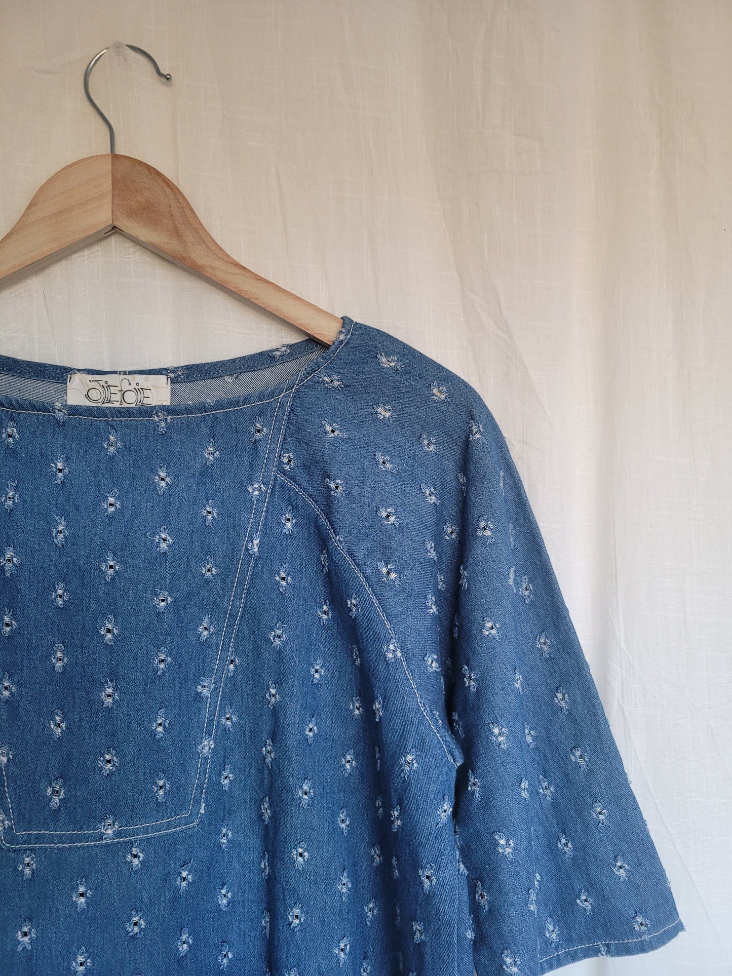 🌿 Windcatcher - vintage denim shirt - size M/L