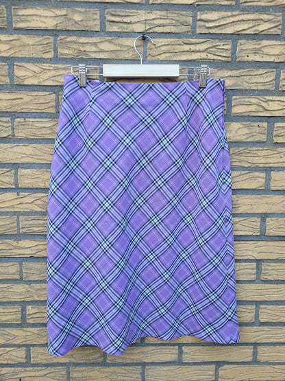 💜 Lavender Dreams - vintage purple skirt - size M/L