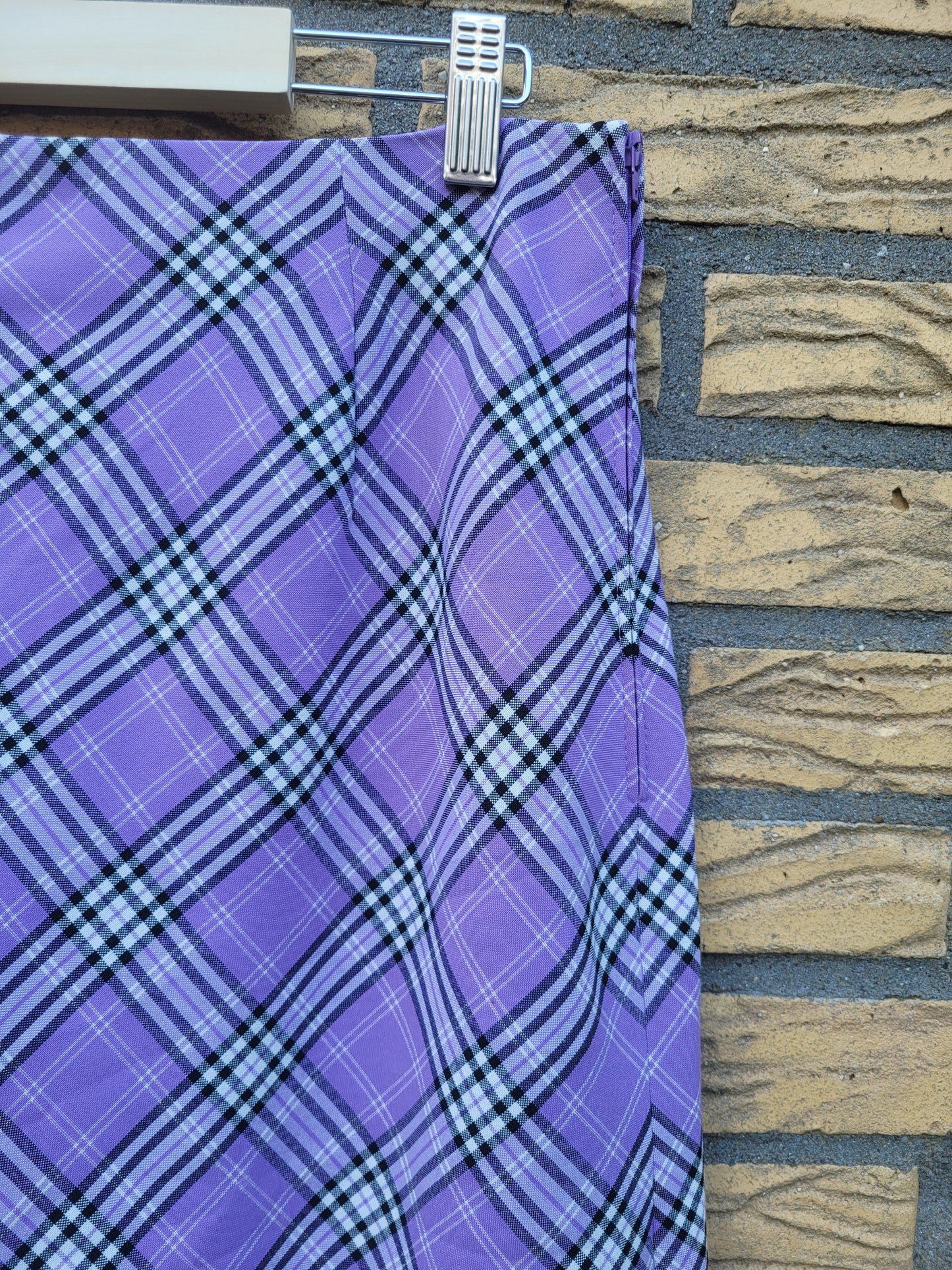 💜 Lavender Dreams - vintage purple skirt - size M/L