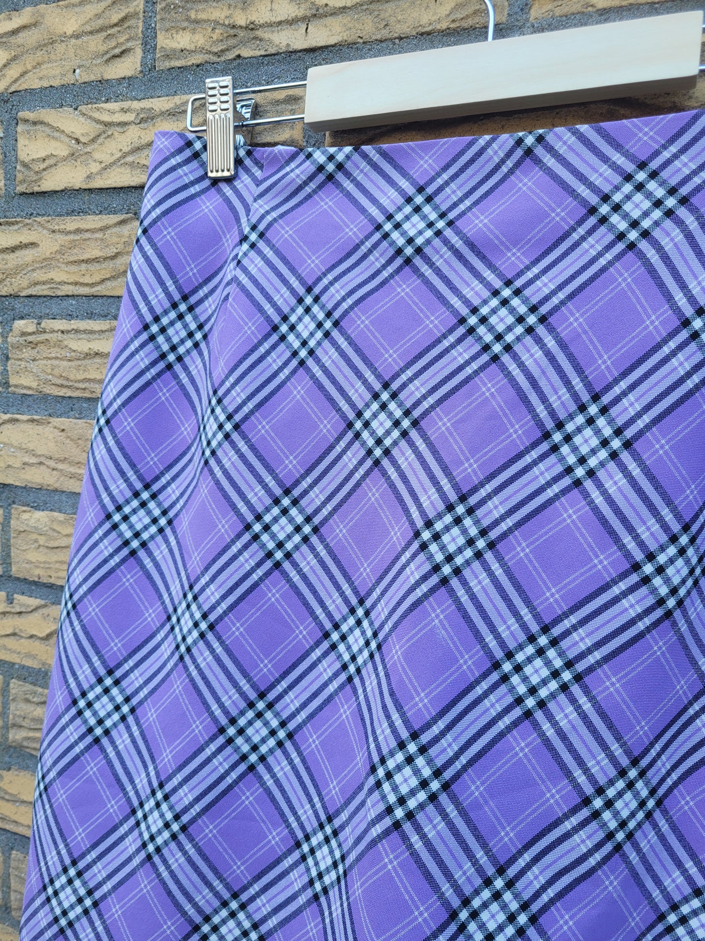 💜 Lavender Dreams - vintage purple skirt - size M/L