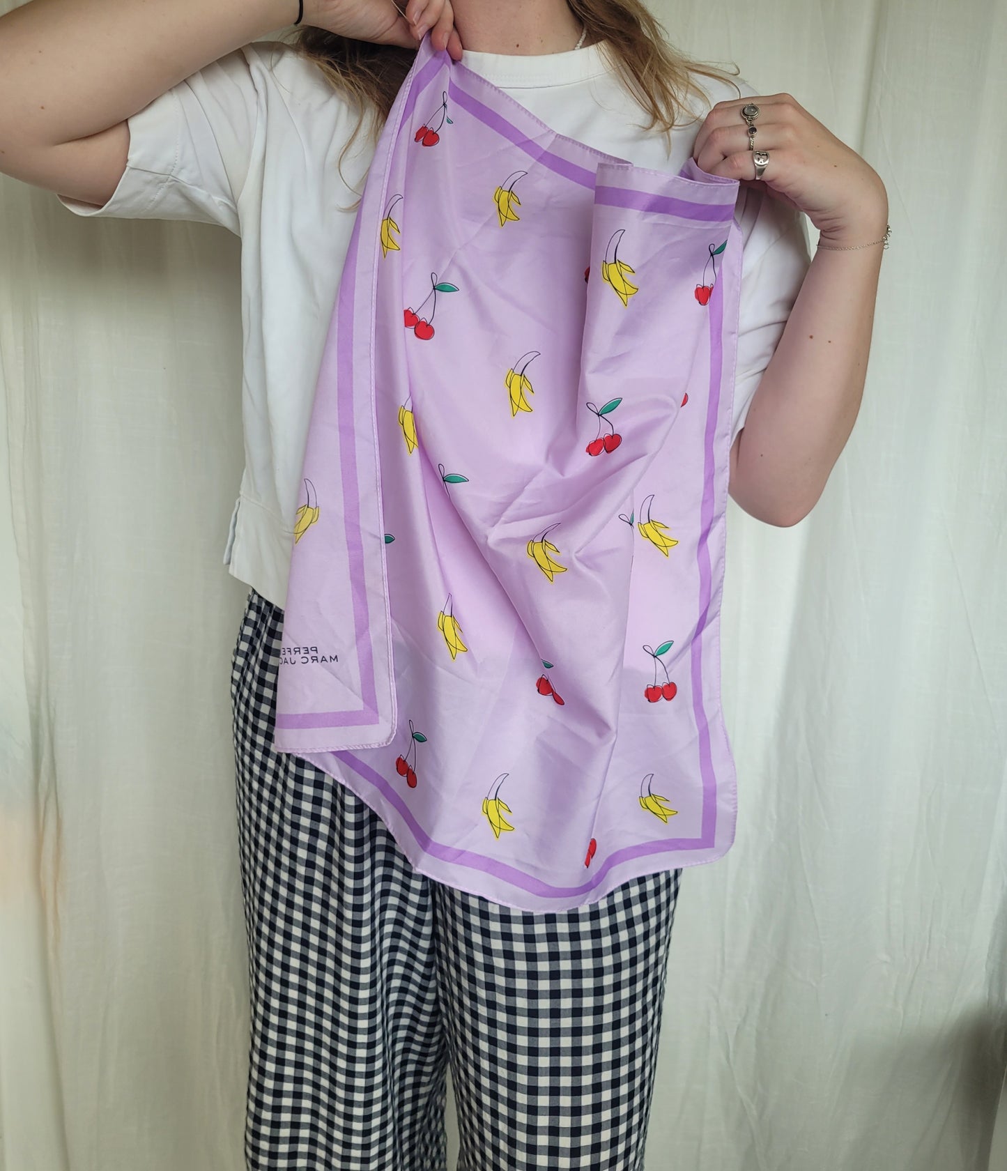 🍌 Fruit Basket Daydream - vintage Marc Jacobs scarf