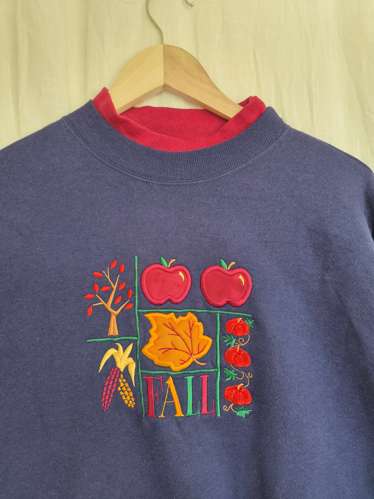 ❤️ The Fall Favourite - vintage navy crewneck sweater - size XL