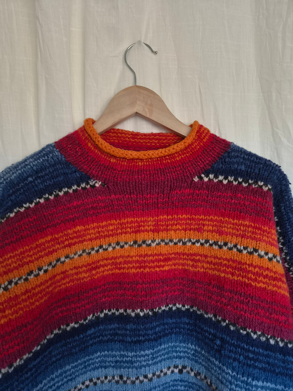 🌙 The Wandering Wool - vintage Amano Traders Pullover (Perfectly Imperfect) - size M/L