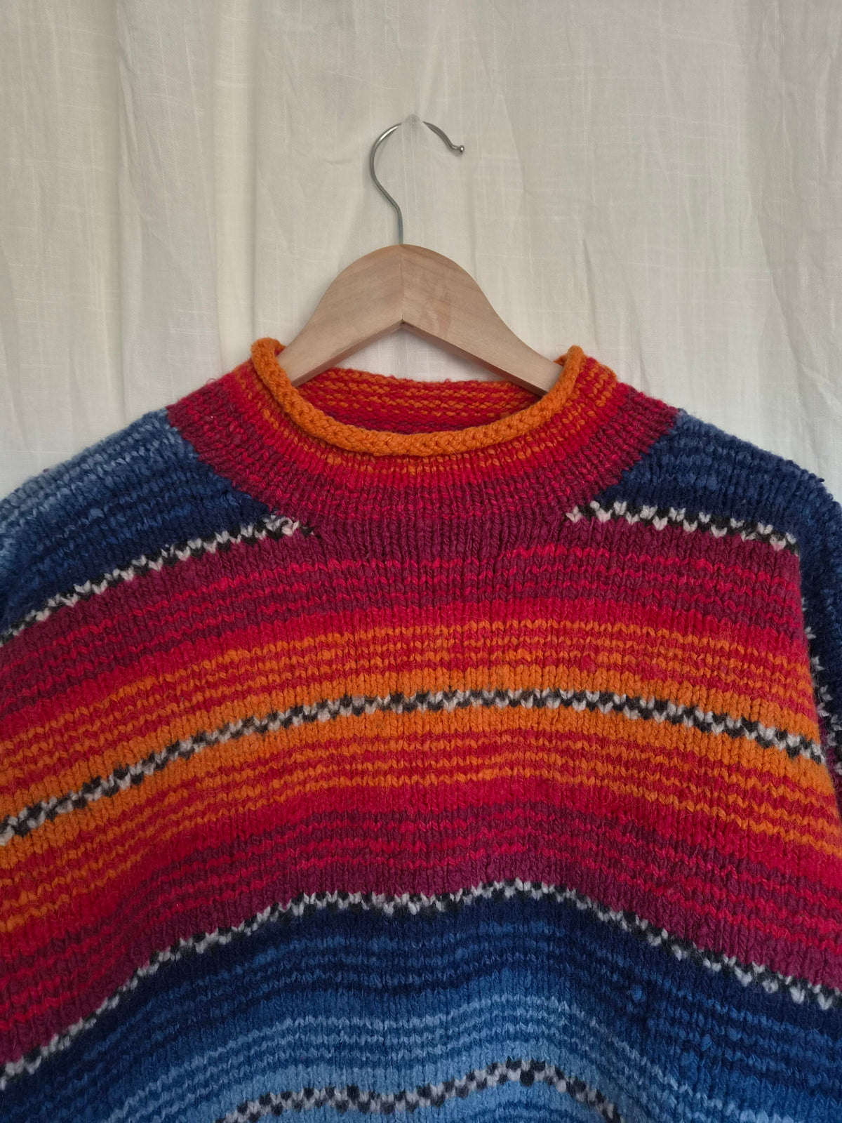 🌙 The Wandering Wool - vintage Amano Traders Pullover (Perfectly Imperfect) - size M/L