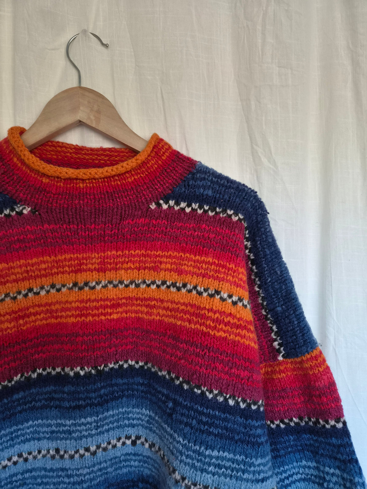 🌙 The Wandering Wool - vintage Amano Traders Pullover (Perfectly Imperfect) - size M/L