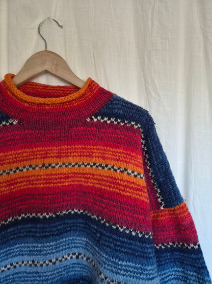 🌙 The Wandering Wool - vintage Amano Traders Pullover (Perfectly Imperfect) - size M/L