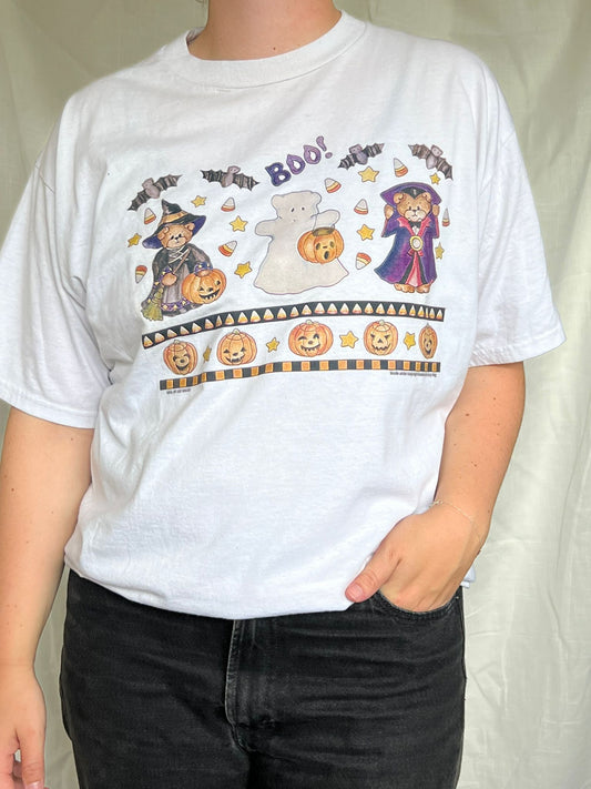 Boo Crew Bears 🧸 - vintage t-shirt with Halloween bears - size L